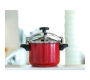Panela Pressao Silampos Trad 6L S/cesto Vermelha