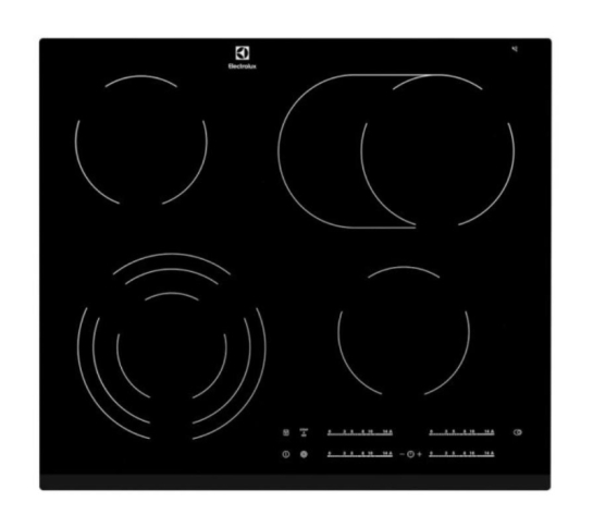 Placa Electrolux EHF-6547-FOK Placa Electrolux EHF-6547-FOK