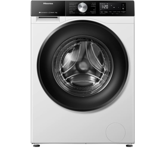MAQUINA DE LAVAR ROUPA HISENSE - WF3S9043BW3 MAQUINA DE LAVAR ROUPA HISENSE - WF3S9043BW3