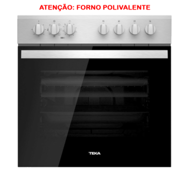 FORNO ENCASTRAR TEKA - HBE 615 ME SS - INOX