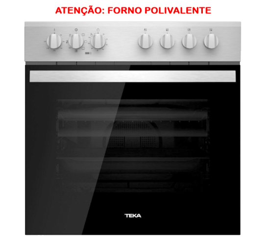 FORNO ENCASTRAR TEKA - HBE 615 ME SS - INOX