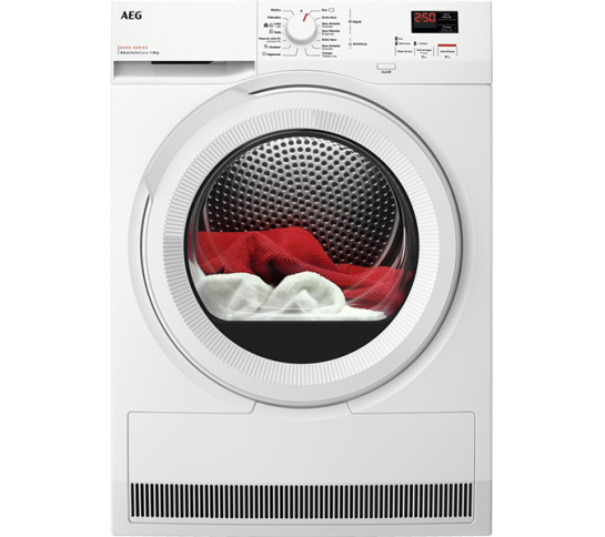 SECADOR DE ROUPA AEG - TR808A2OB