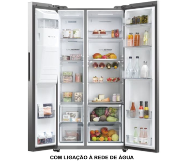 FRIGORIFICO SIDE BY SIDE HAIER - HSW59F18EIMM