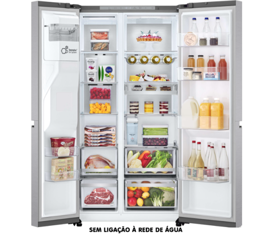 FRIGORIFICO SIDE BY SIDE LG - GSLE 91 MBAC FRIGORIFICO SIDE BY SIDE LG - GSLE 91 MBAC