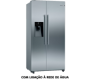 FRIGORIFICO SIDE BY SIDE BOSCH - KAD93AIEP -