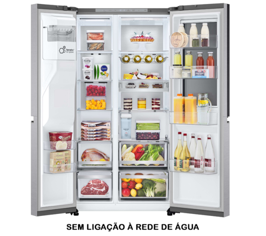 FRIGORIFICO SIDE BY SIDE LG - GSXE 91 MBAD FRIGORIFICO SIDE BY SIDE LG - GSXE 91 MBAD