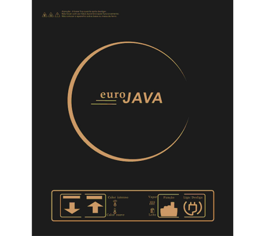 PLACA INDUCAO EUROJAVA - 2000W - 2000B PLACA INDUCAO EUROJAVA - 2000W - 2000B