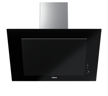 CHAMINE DECORATIVA TEKA - DVT PRO 78660 TBS BK - PRETA