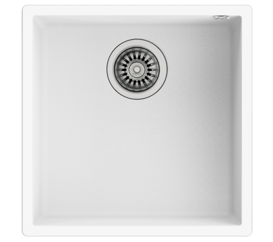 LAVA LOUCA TEKA - SQUARE 40.40 TG - ARTIC WHITE