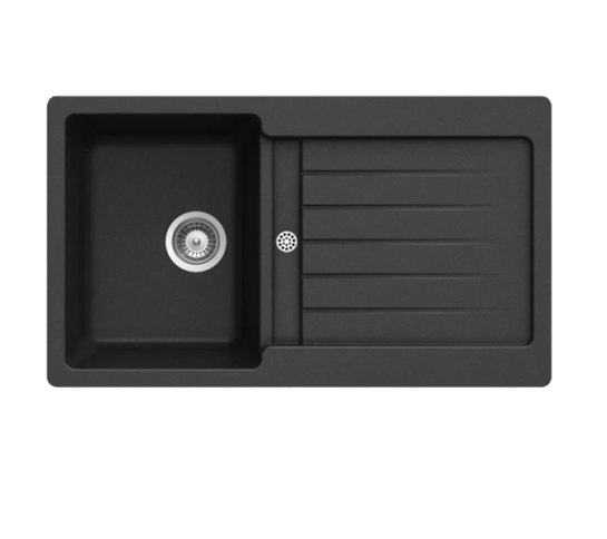 LAVA LOUCA ENCASTRAR RODI - COMPOSITE 86B NERO - XL050860139 LAVA LOUCA ENCASTRAR RODI - COMPOSITE 86B NERO - XL050860139