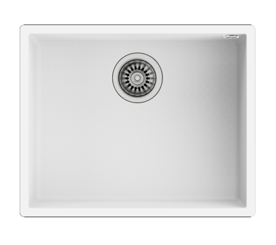 LAVA LOUCA TEKA - SQUARE 50.40 TG - ARTIC WHITE LAVA LOUCA TEKA - SQUARE 50.40 TG - ARTIC WHITE