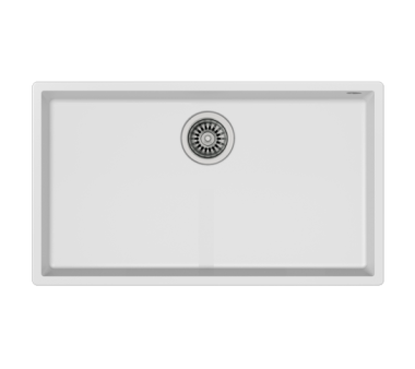 LAVA LOUCA TEKA - SQUARE 72.40 TG - ARTIC WHITE