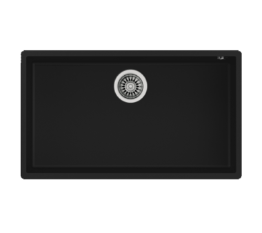 LAVA LOUCA TEKA - SQUARE 72.40 TG - BLACK