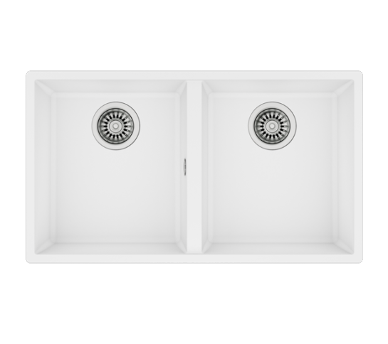 LAVA LOUCA TEKA - SQUARE 2C 760 TG - ARTIC WHITE