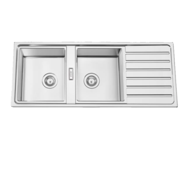 LAVA LOUCA ENCASTRAR ESCOVADO RODI - FUSION 120 - G16S7KP2S320A0