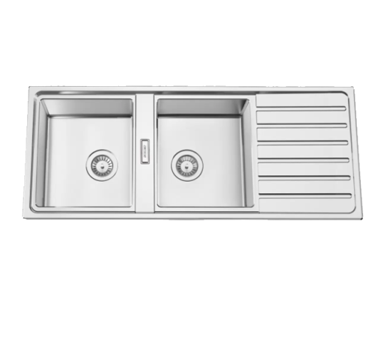 LAVA LOUCA ENCASTRAR ESCOVADO RODI - FUSION 120 - G16S7KP2S320A0