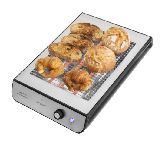TORRADEIRA CECOTEC - TURBO EASYTOAST INOX