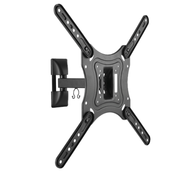 SUPORTE LCD 26-65 INCLINAVEL / 1 BRACO NAPOFIX - 050 PRETO