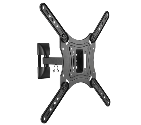 SUPORTE LCD 26-65 INCLINAVEL / 1 BRACO NAPOFIX - 050 PRETO SUPORTE LCD 26-65 INCLINAVEL / 1 BRACO NAPOFIX - 050 PRETO