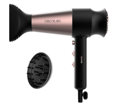 SECADOR DE CABELO CECOTEC - BAMBA IONICARE ROCKSTAR RETRO