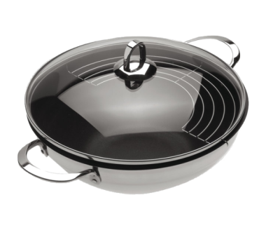 PANELA WOK 28 ANTI ADERENTE C/TAMPA SILAMPOS/TEKA