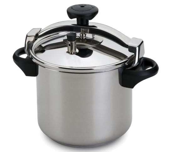 PANELA PRESSAO SILAMPOS INOX 10 LT S/CESTO