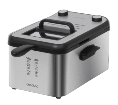 FRITADEIRA CECOTEC - CLEANFRY INFINITY 3000 FULL INOX