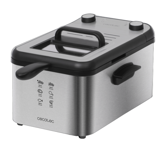 FRITADEIRA CECOTEC - CLEANFRY INFINITY 3000 FULL INOX