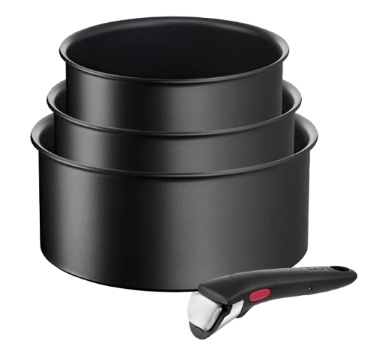 CONJ. CACAROLAS TEFAL INGENIO UNLIMITED 16/18/20CM + PEGA - L7639343