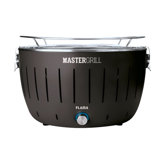 GRELHADOR BARBECUE FLAMA - 4005 FL - PRETO