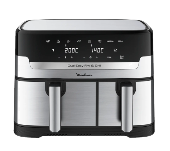 FRITADEIRA MOULINEX EASY FRY & GRILL DUAL - EZ905D20