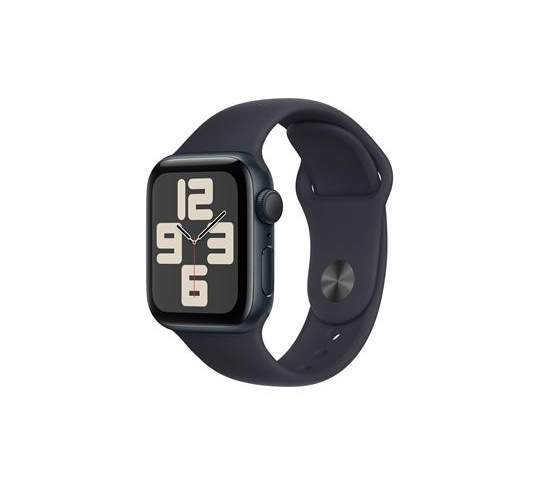 Apple Watch SE 40mm 2022 Midnight Alu Case black Sports Band S/M EU
