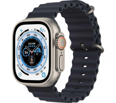Apple Watch Ultra 2 49mm Titan Case Blue Ocean Band EU